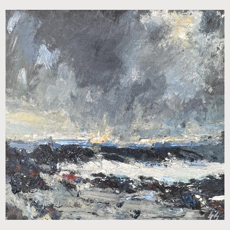 Cornwall seascape painting. Cornwall art
